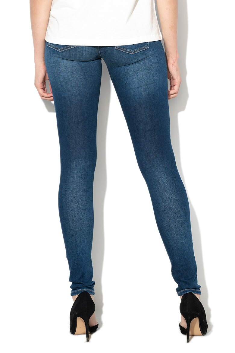 Pepe Jeans London Blugi skinny cu aspect decolorat Pixie - Pled.ro