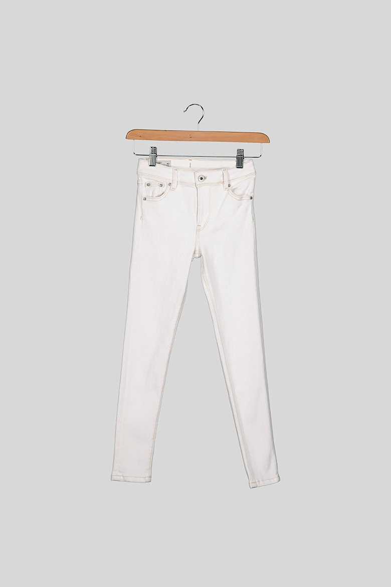 Pepe Jeans London Blugi skinny cu cusaturi contrastante Pixlette - Pled.ro