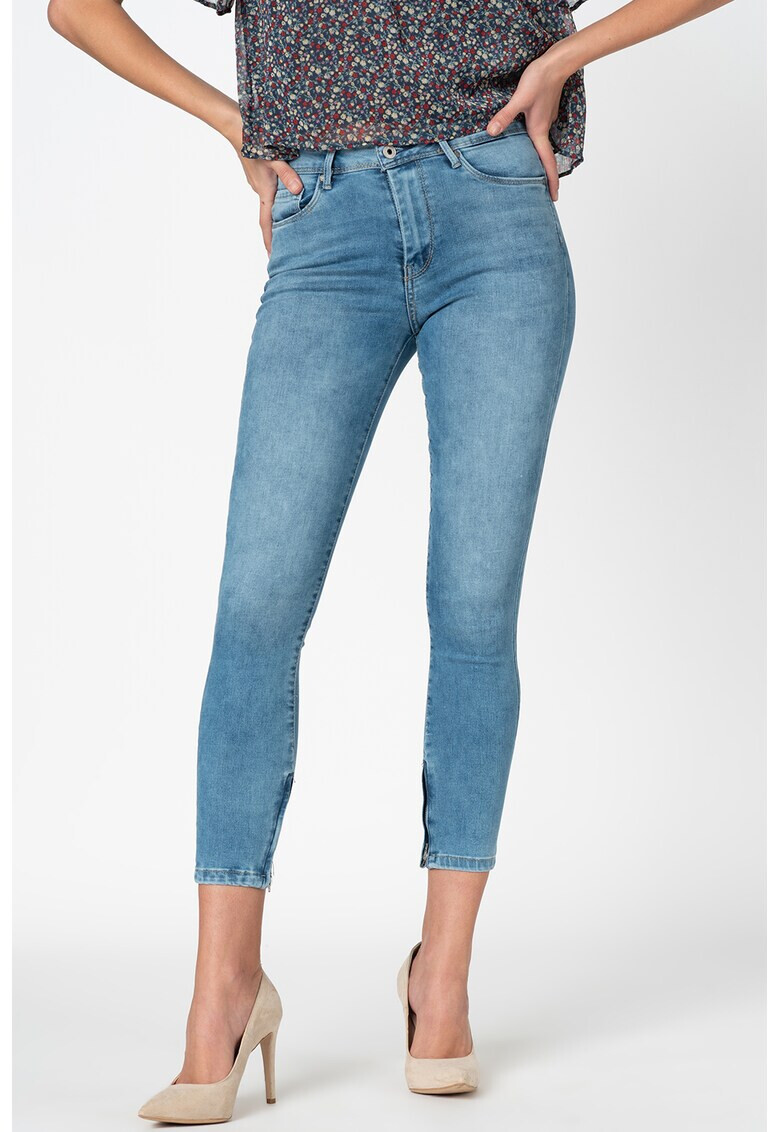 Pepe Jeans London Blugi skinny cu talie inalta Cher - Pled.ro