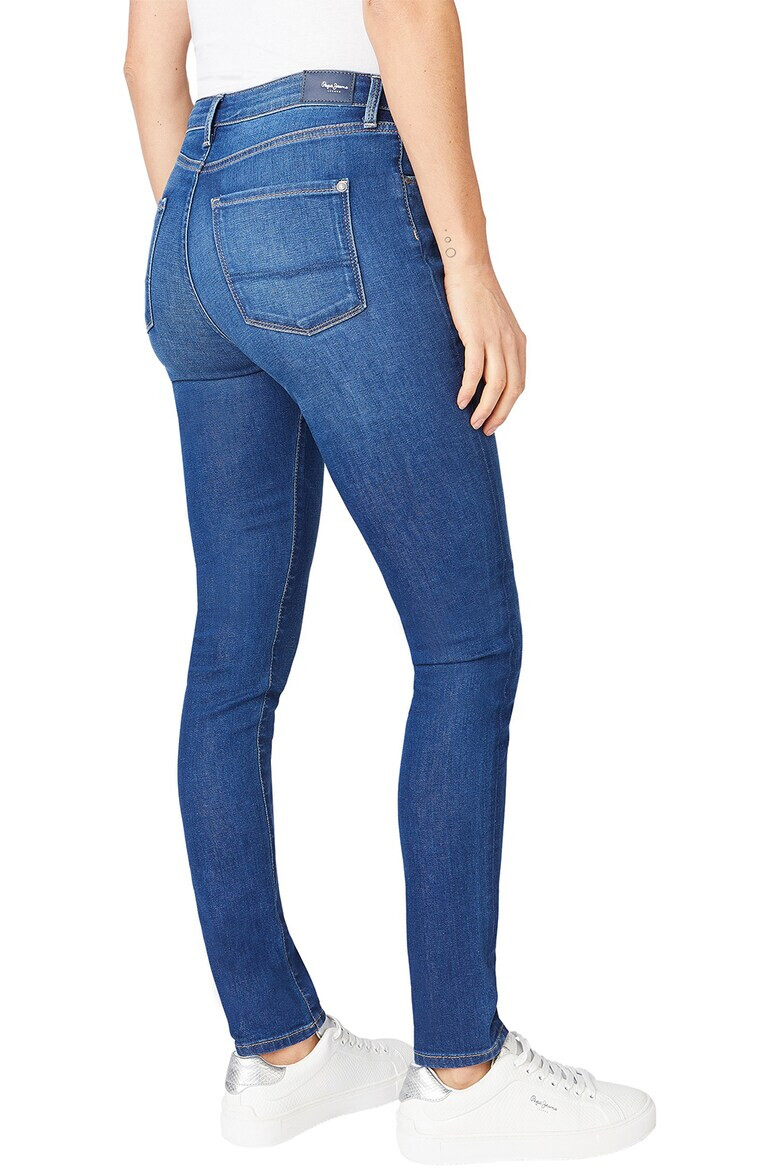 Pepe Jeans London Blugi skinny cu talie inalta Regent - Pled.ro