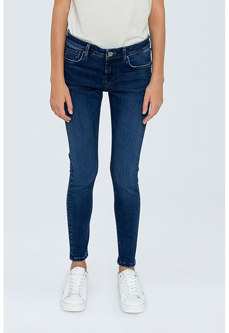 Pepe Jeans London Blugi skinny cu talie joasa - Pled.ro