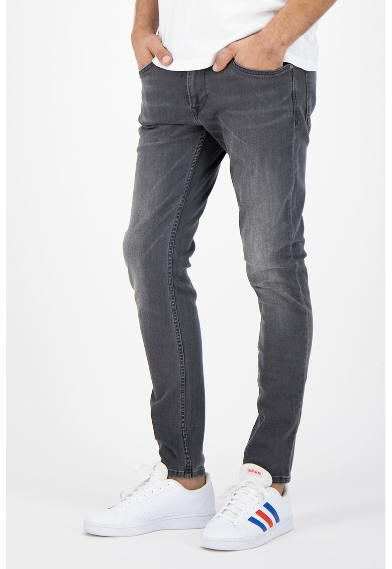 Pepe Jeans London Blugi skinny cu talie joasa Finsbury - Pled.ro