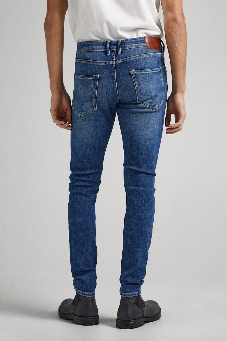 Pepe Jeans London Blugi skinny cu talie medie Finsbury - Pled.ro