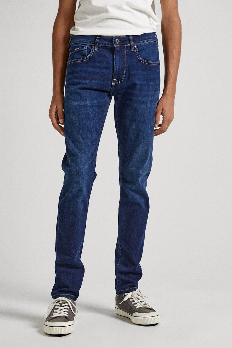 Pepe Jeans London Blugi skinny cu talie medie Finsbury - Pled.ro