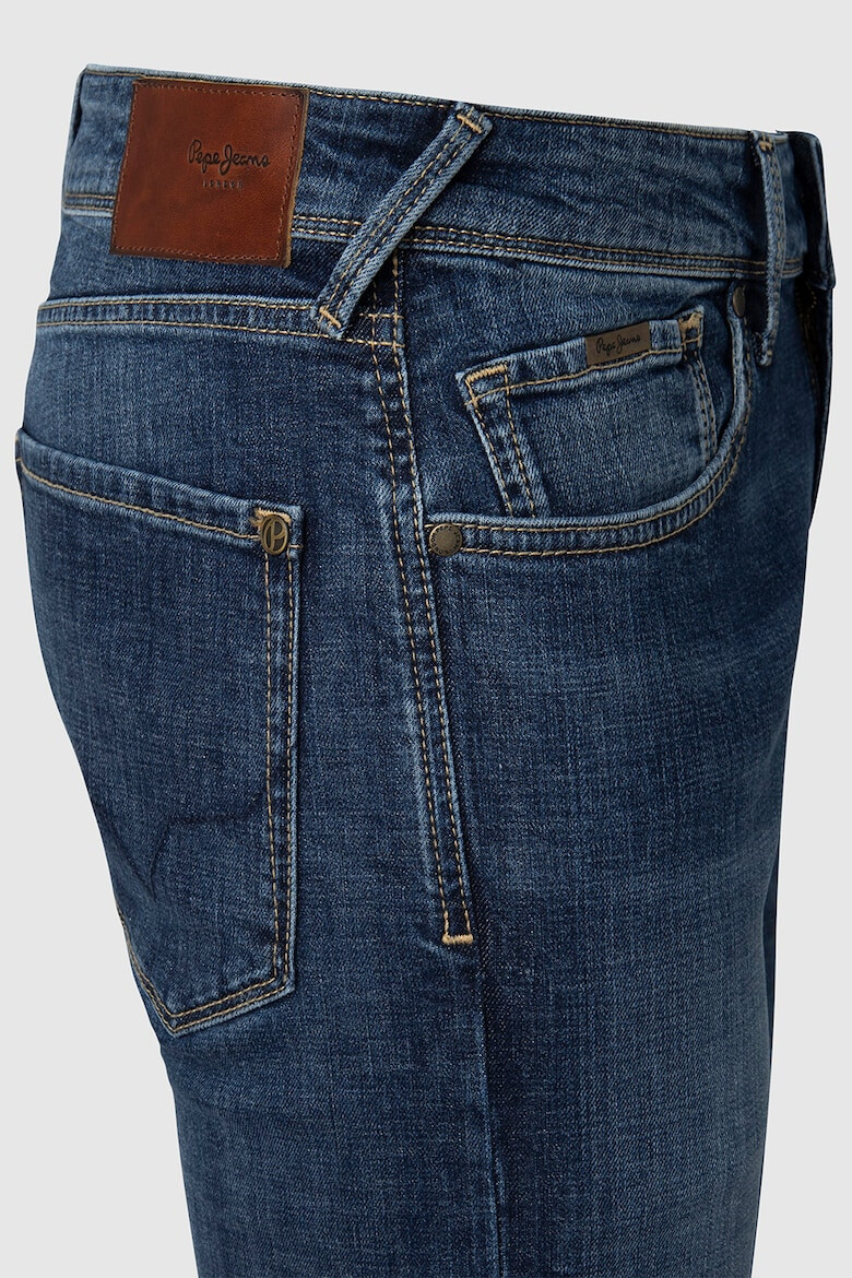 Pepe Jeans London Blugi skinny cu talie medie Finsbury - Pled.ro