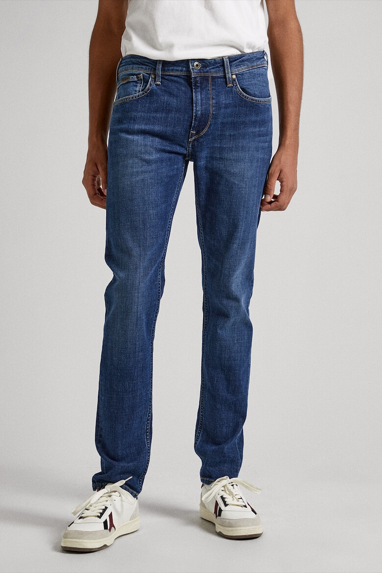 Pepe Jeans London Blugi skinny cu talie medie Finsbury - Pled.ro