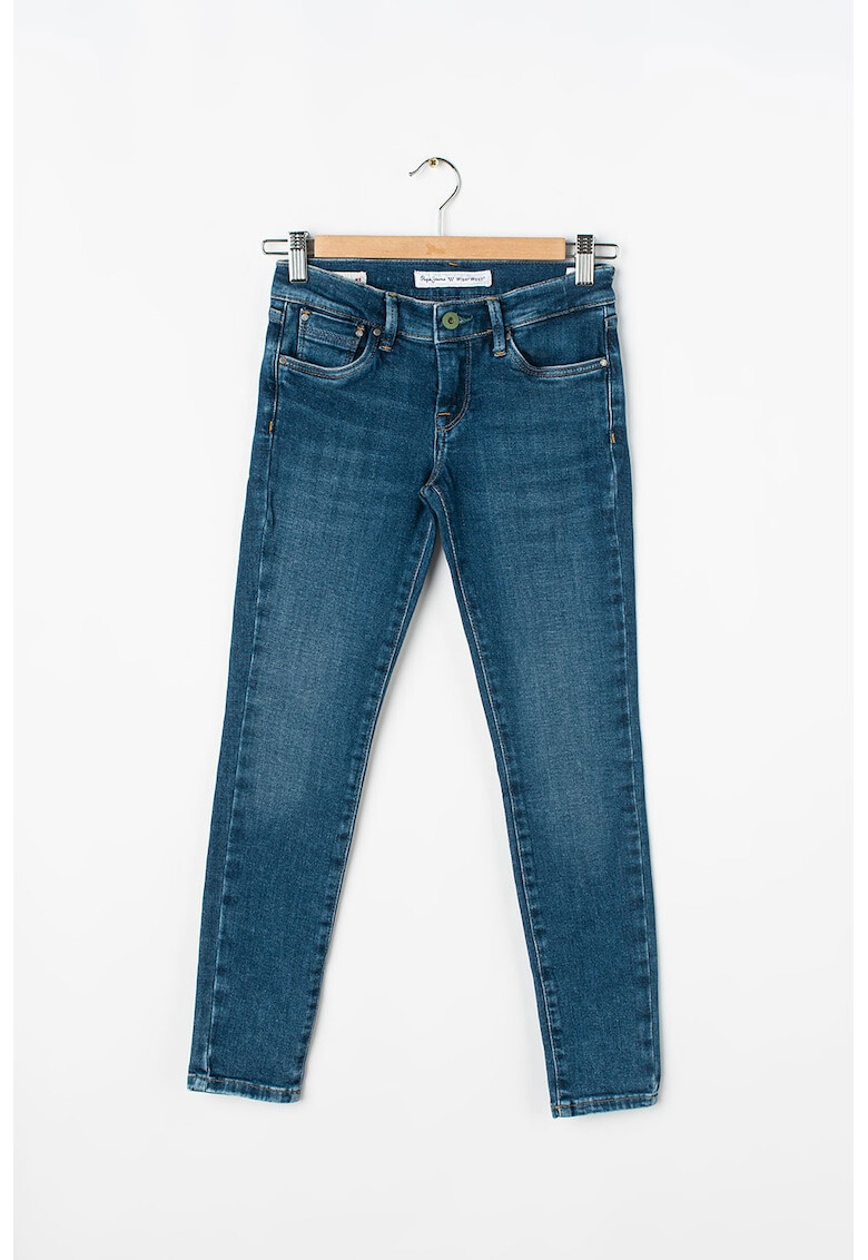 Pepe Jeans London Blugi skinny cu talie medie Pixlette - Pled.ro