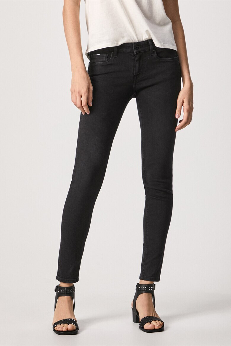 Pepe Jeans London Blugi skinny cu talie medie Soho - Pled.ro