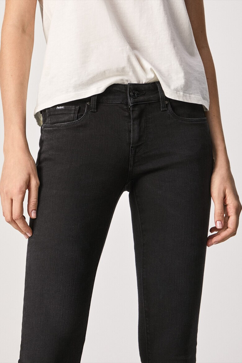 Pepe Jeans London Blugi skinny cu talie medie Soho - Pled.ro