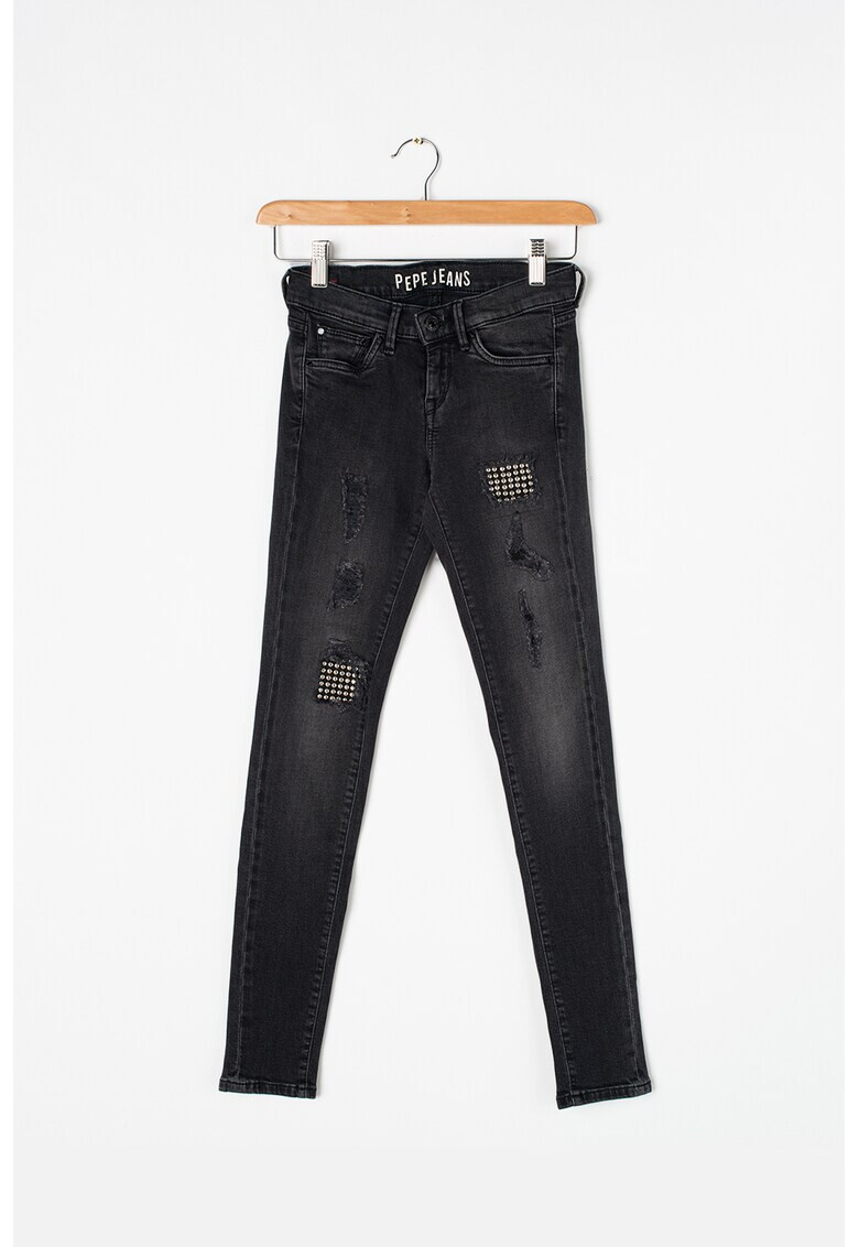 Pepe Jeans London Blugi skinny Scarlette - Pled.ro