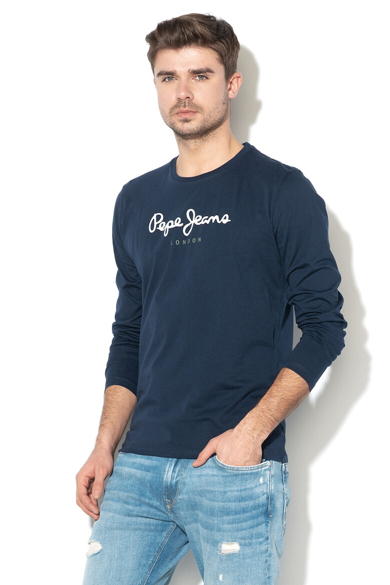 Pepe Jeans London Bluza cu imprimeu logo Eggo - Pled.ro