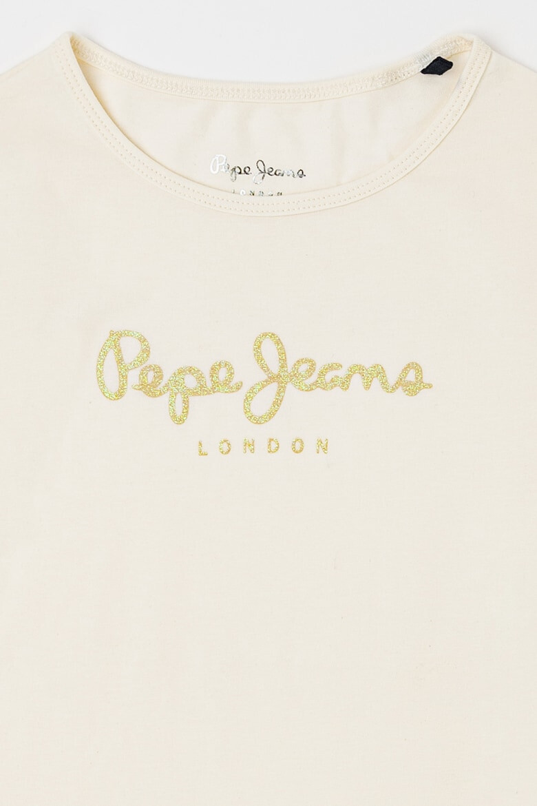 Pepe Jeans London Bluza cu imprimeu logo Hana - Pled.ro