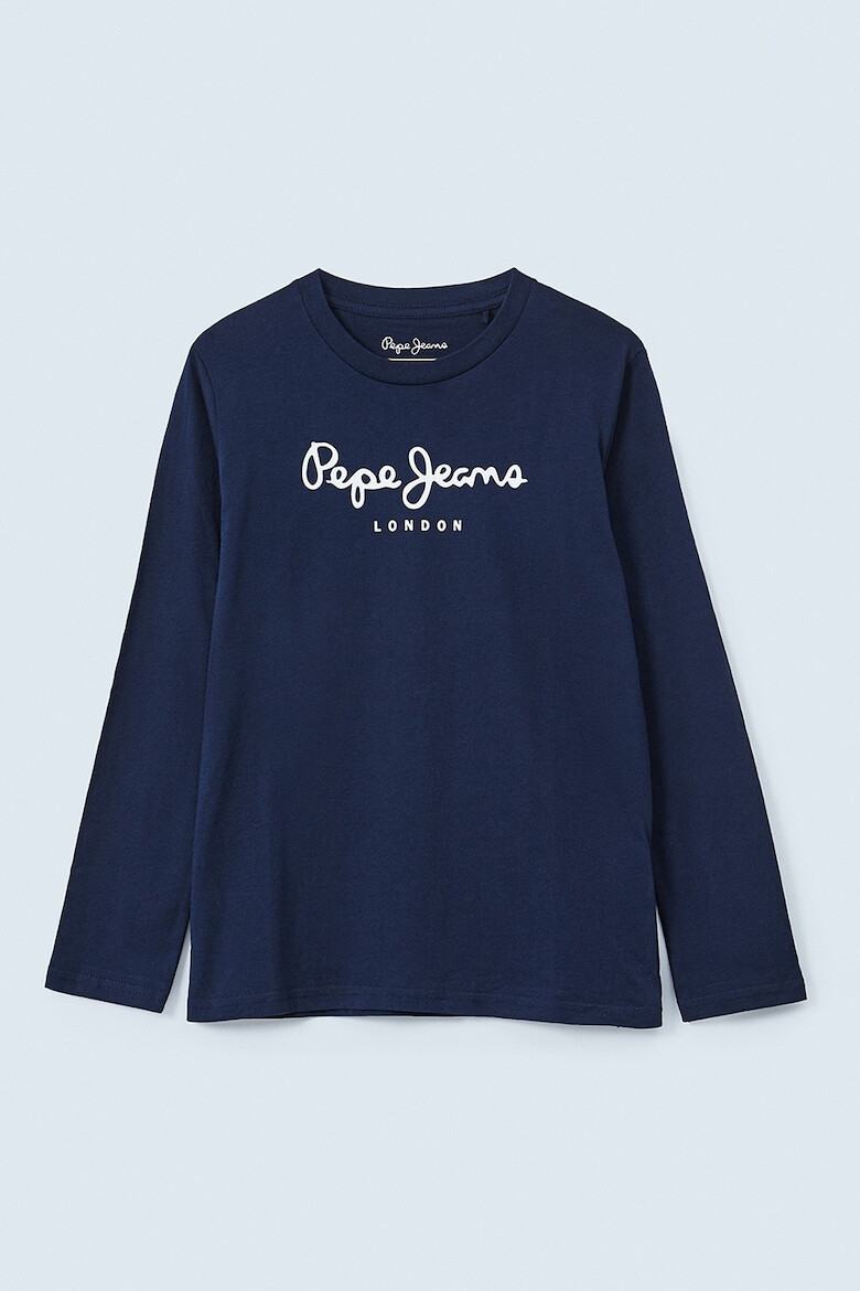 Pepe Jeans London Bluza cu imprimeu logo New Herman - Pled.ro