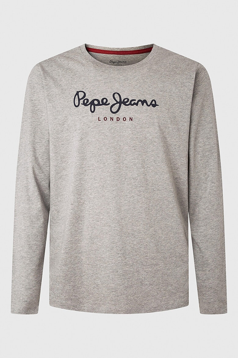 Pepe Jeans London Bluza de bumbac cu imprimeu logo - Pled.ro