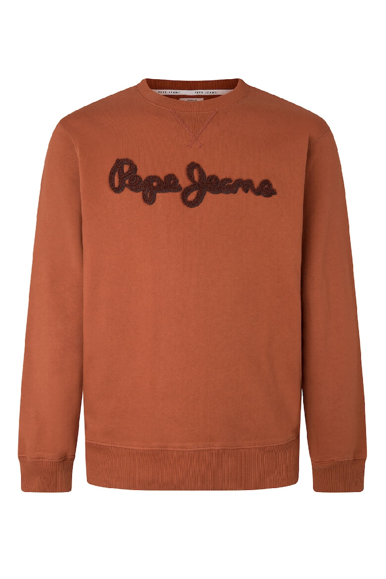 Pepe Jeans London Bluza de trening de bumbac cu logo - Pled.ro