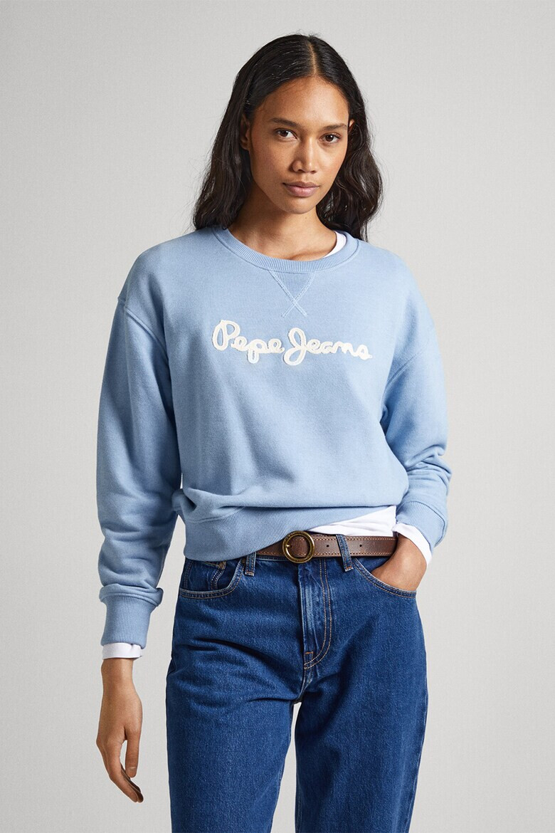 Pepe Jeans London Bluza de trening regular fit cu logo - Pled.ro