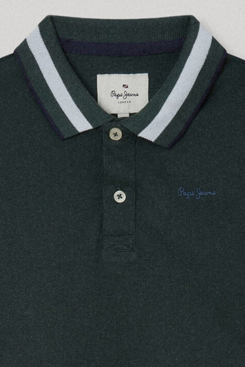 Pepe Jeans London Bluza polo cu logo - Pled.ro