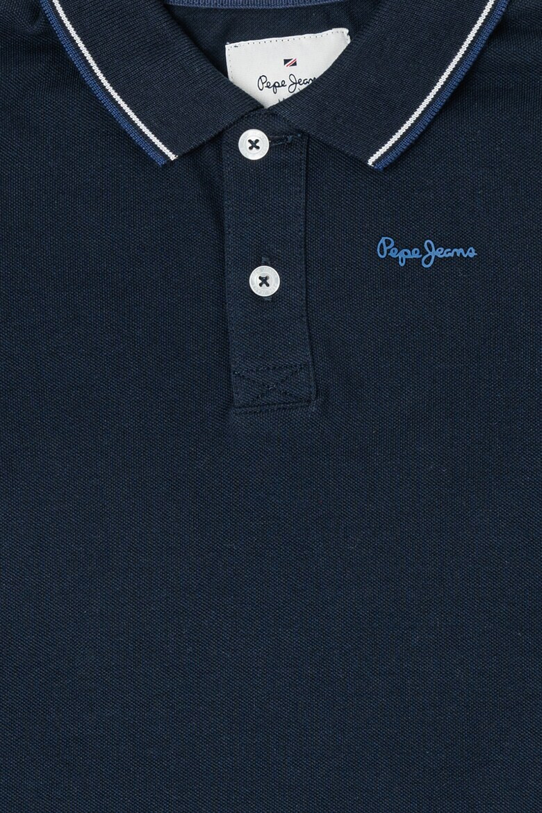 Pepe Jeans London Bluza polo cu logo - Pled.ro