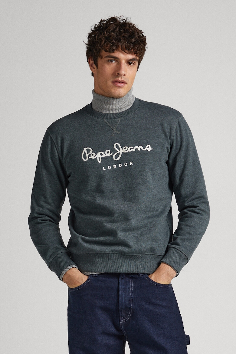 Pepe Jeans London Bluza sport cu broderie logo - Pled.ro