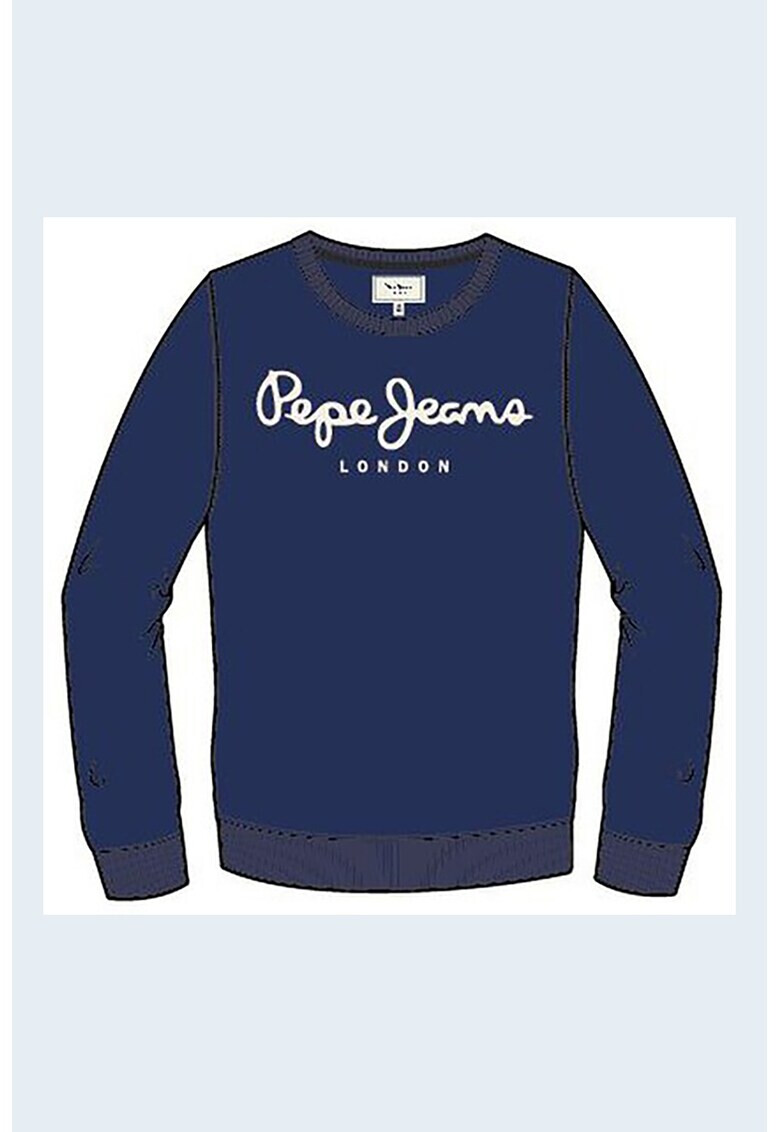 Pepe Jeans London Bluza sport cu imprimeu logo Adam - Pled.ro