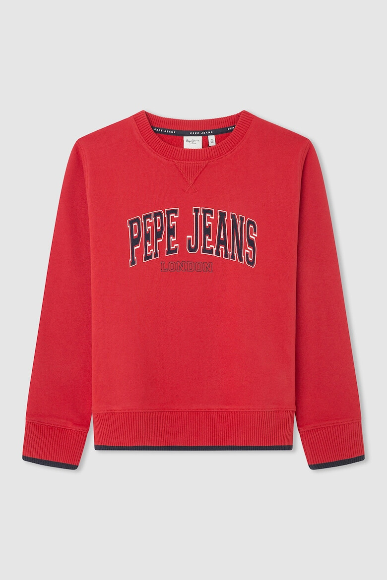 Pepe Jeans London Bluza de trening cu imprimeu logo - Pled.ro