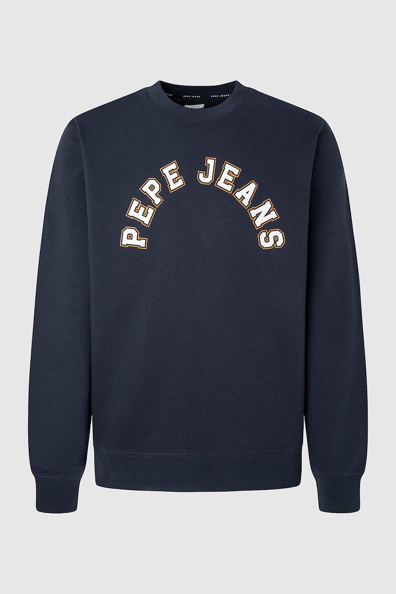 Pepe Jeans London Bluza sport de bumbac cu imprimeu logo - Pled.ro