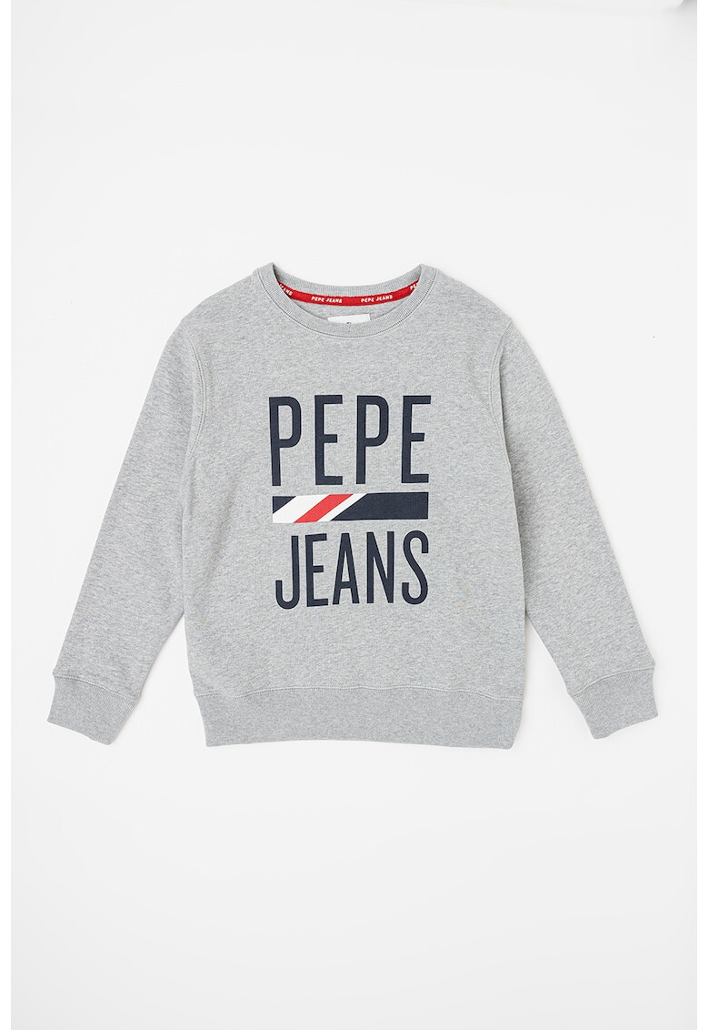 Pepe Jeans London Bluza sport de bumbac cu imprimeu logo Otis - Pled.ro