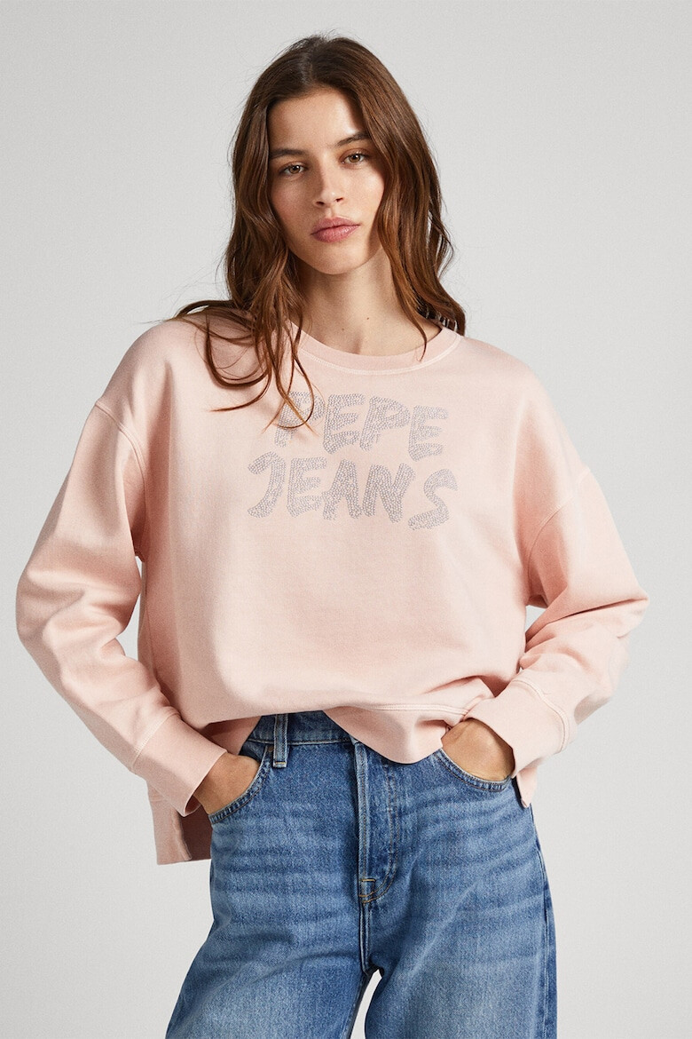 Pepe Jeans London Bluza sport lejera cu logo - Pled.ro