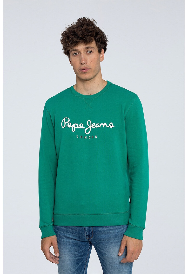 Pepe Jeans London Bluza sport cu imprimeu logo George - Pled.ro