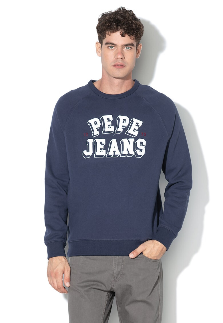 Pepe Jeans London Bluza sport regular fit cu logo Linus - Pled.ro