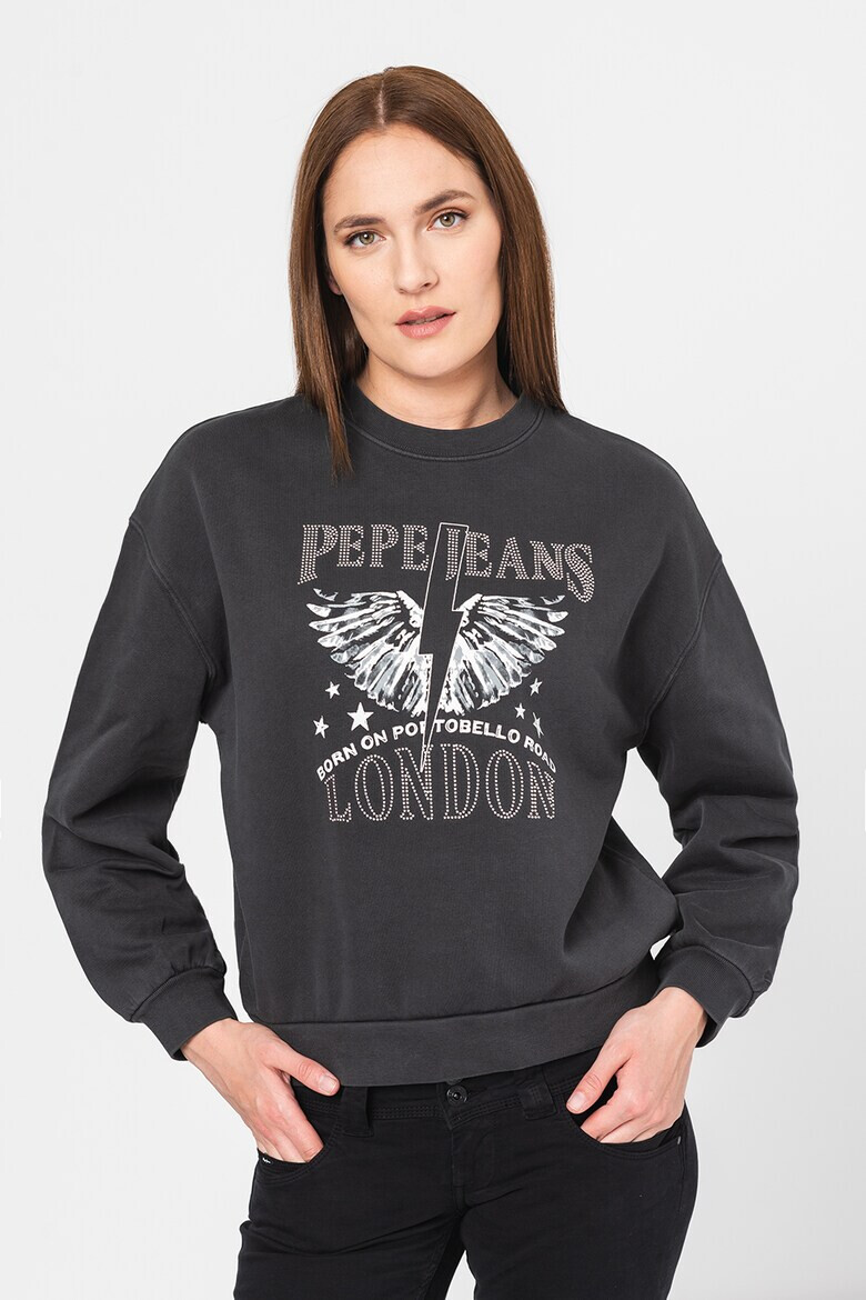 Pepe Jeans London Bluza sport relaxed fit Cadence - Pled.ro