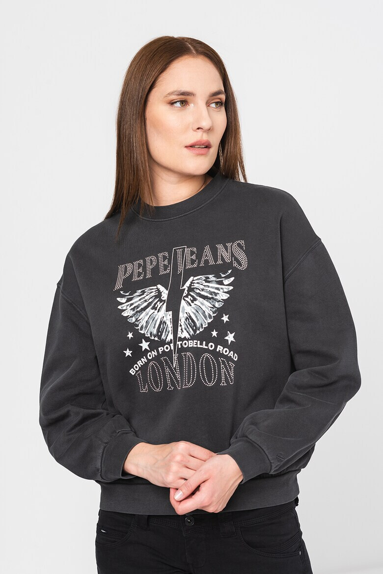 Pepe Jeans London Bluza sport relaxed fit Cadence - Pled.ro