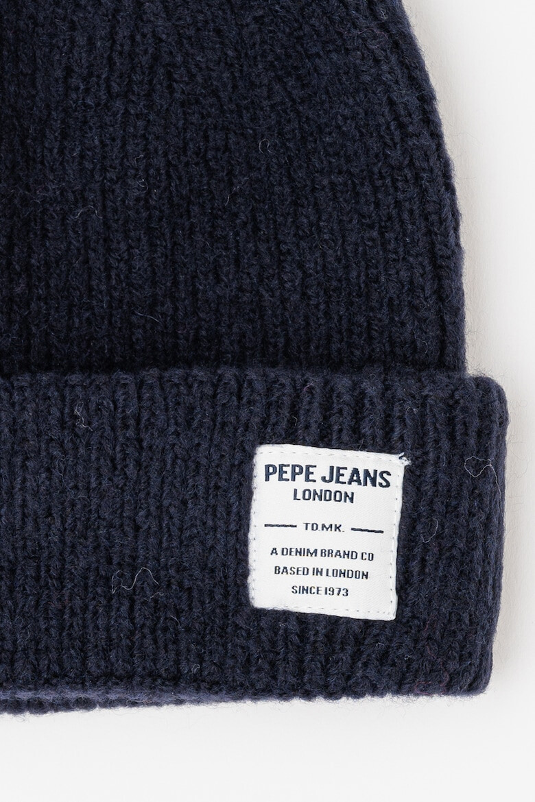 Pepe Jeans London Caciula tricotata cu aplicatie logo - Pled.ro