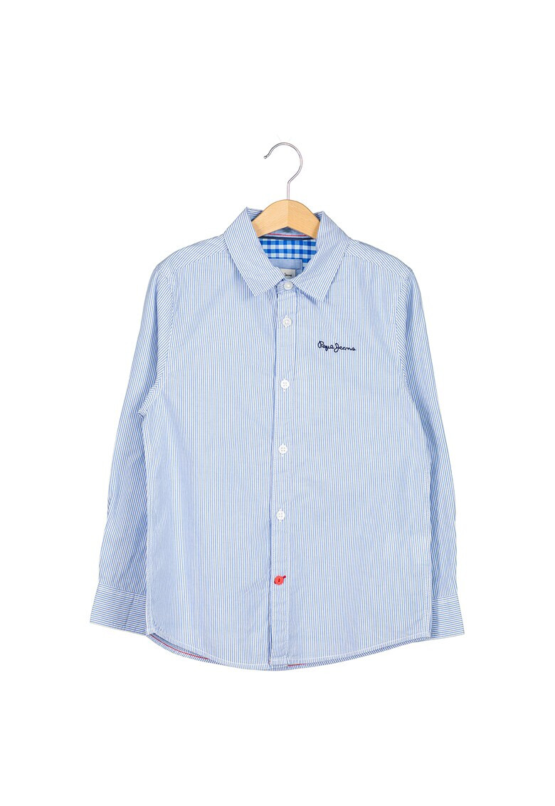 Pepe Jeans London Camasa de bumbac in dungi - Pled.ro