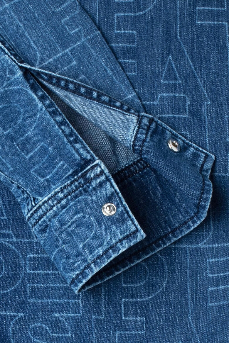 Pepe Jeans London Camasa de denim cu model logo - Pled.ro