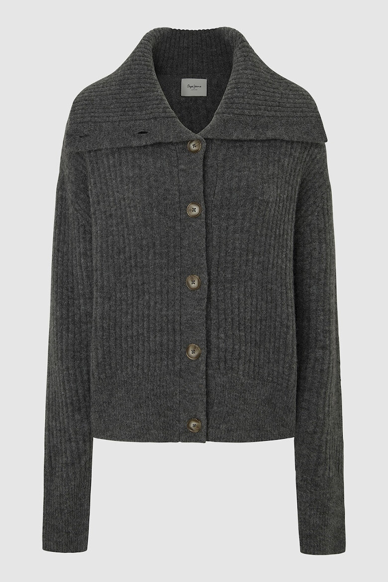 Pepe Jeans London Cardigan striat cu nasturi - Pled.ro