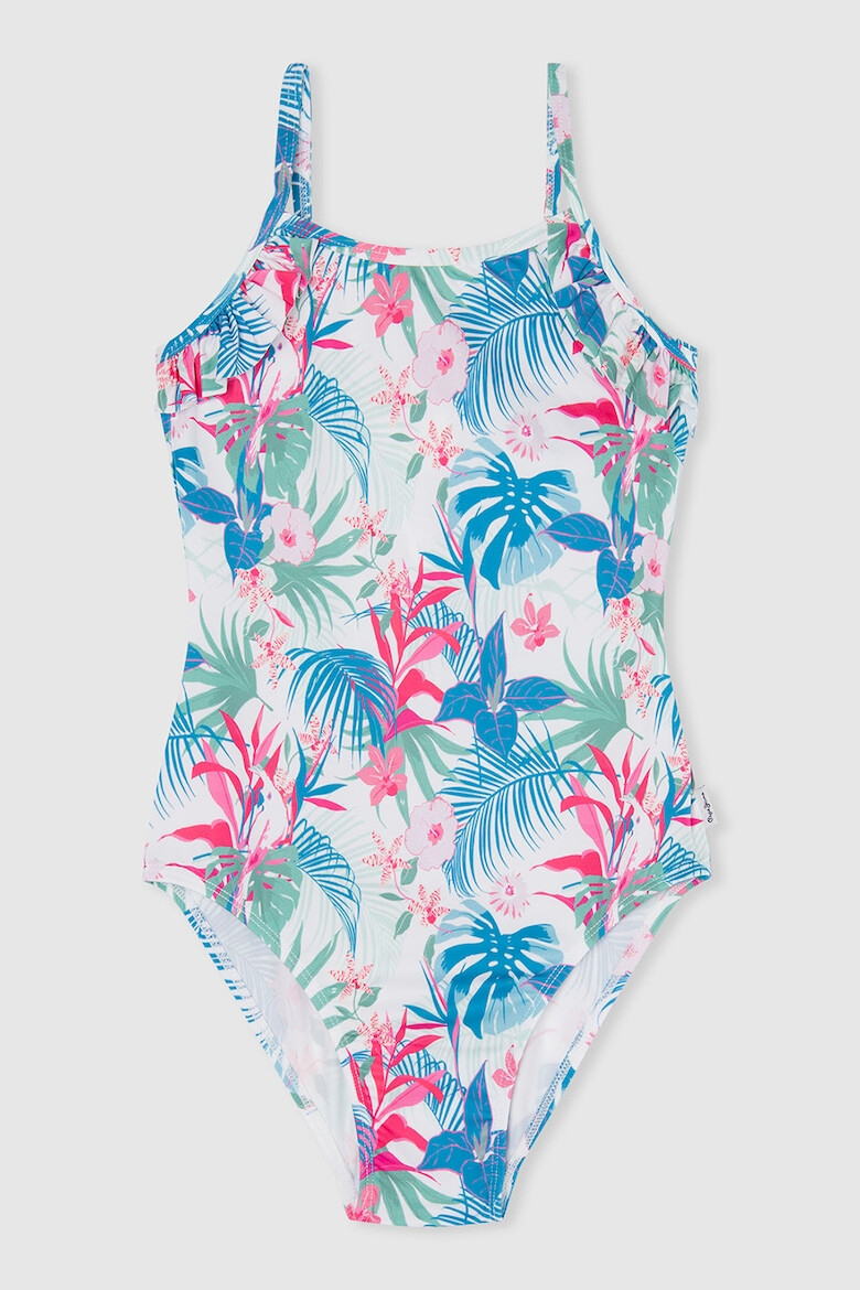 Pepe Jeans London Costum de baie intreg cu imprimeu tropical - Pled.ro