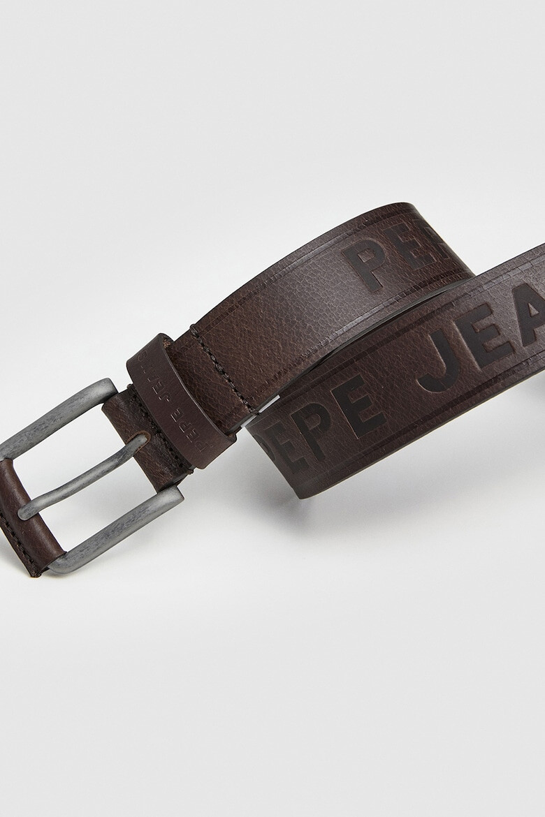 Pepe Jeans London Curea de piele cu model logo Dayton - Pled.ro