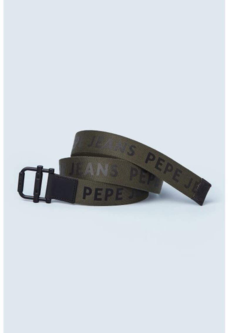 Pepe Jeans London Curea din material textil cu insertie de piele Angel - Pled.ro