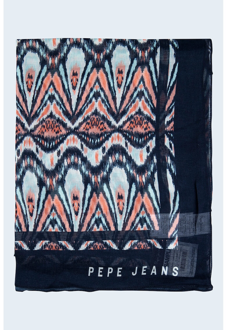 Pepe Jeans London Esarfa patrata cu imprimeu Lane - Pled.ro