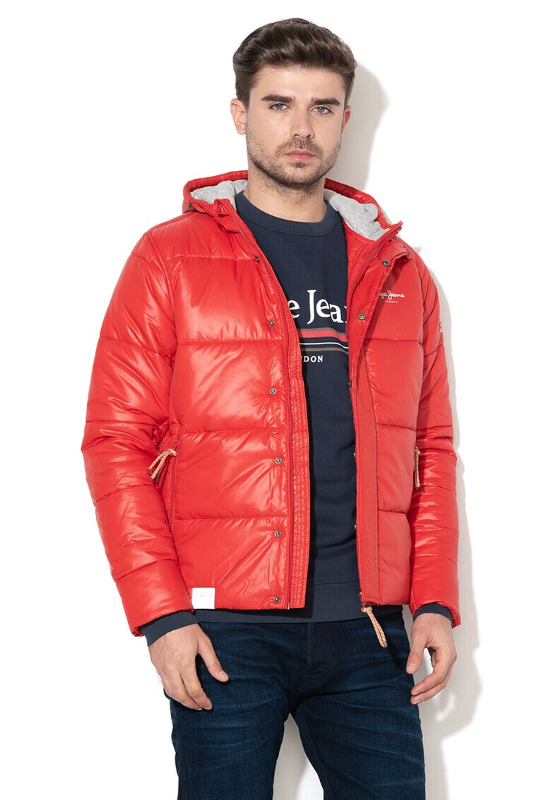 Pepe Jeans London Geaca cu gluga si vatelina Eugenio PM402172 - Pled.ro