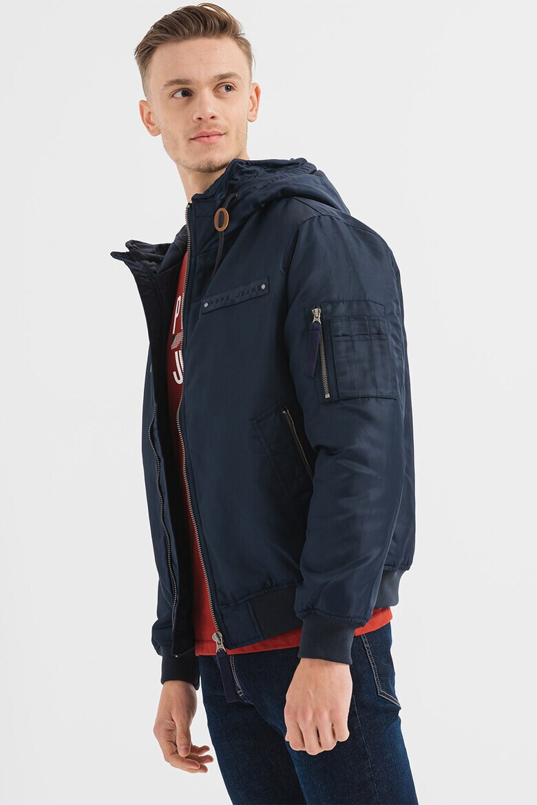 Pepe Jeans London Geaca cu vatelina si gluga Jackerman - Pled.ro