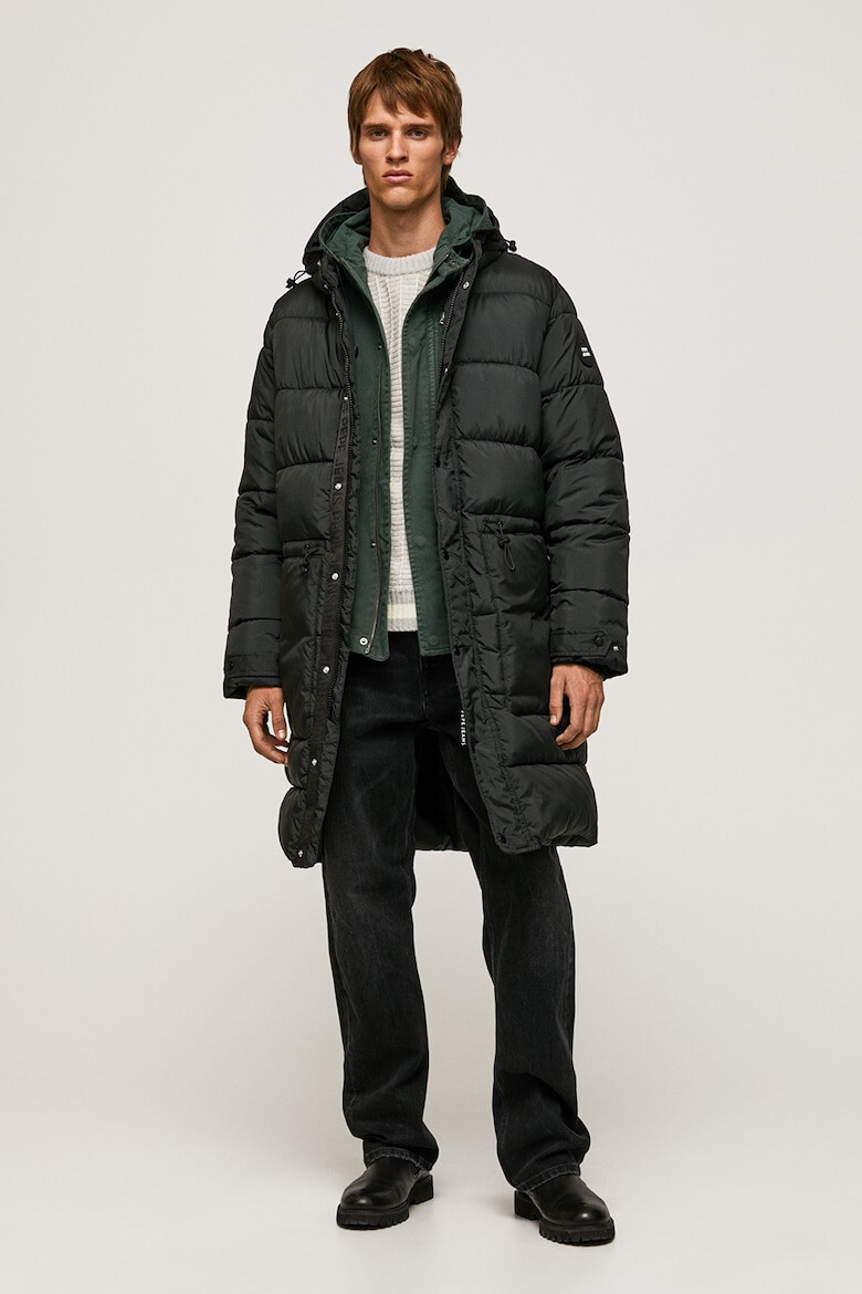 Pepe Jeans London Geaca parka lunga cu vatelina Jules - Pled.ro