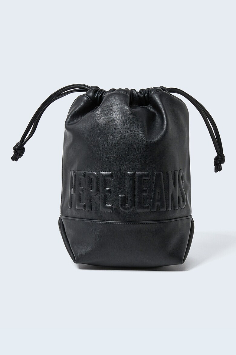 Pepe Jeans London Geanta bucket de piele ecologica Carrie - Pled.ro