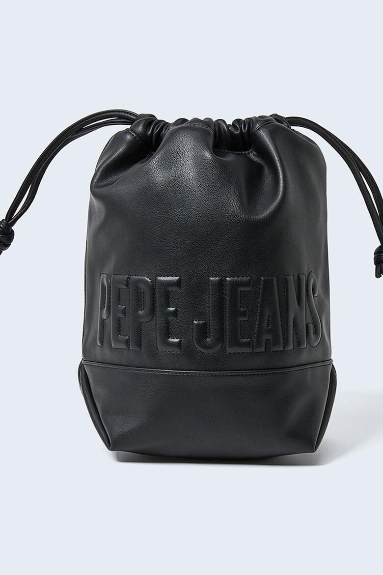 Pepe Jeans London Geanta bucket de piele ecologica Carrie - Pled.ro