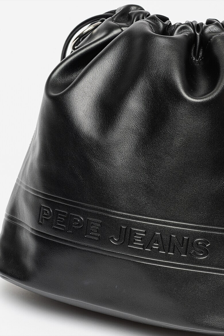 Pepe Jeans London Geanta bucket din piele ecologica Kosi Kleo - Pled.ro