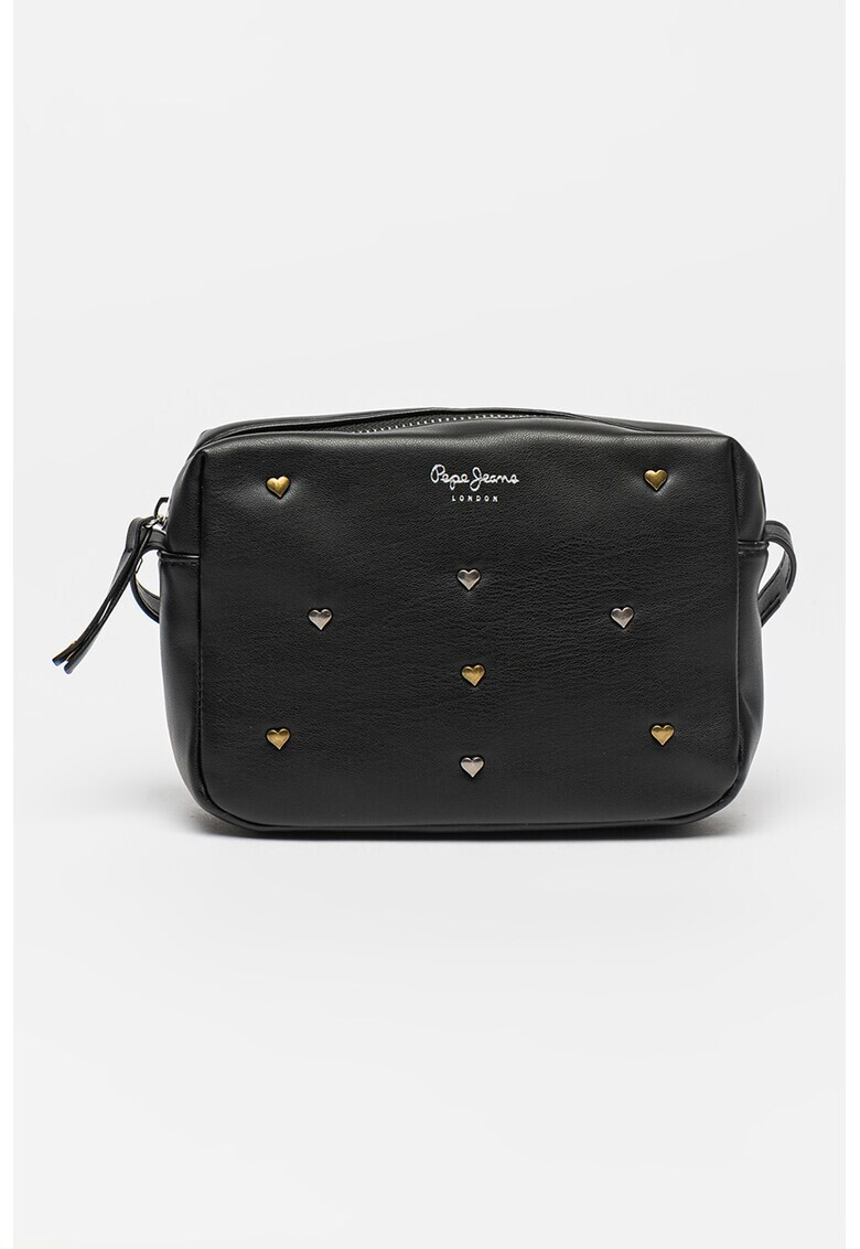 Pepe Jeans London Geanta crossbody cu aplicatii de nituri in forma de inima Kim - Pled.ro