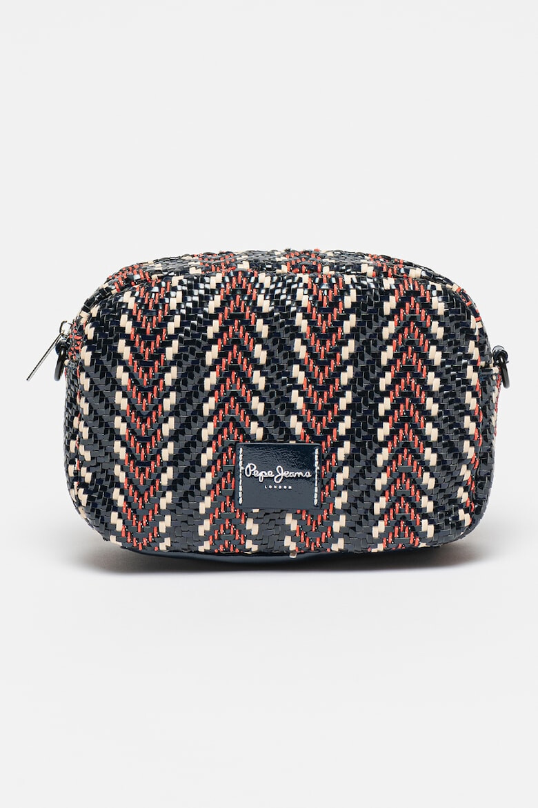 Pepe Jeans London Geanta crossbody cu aspect tesut Clara - Pled.ro