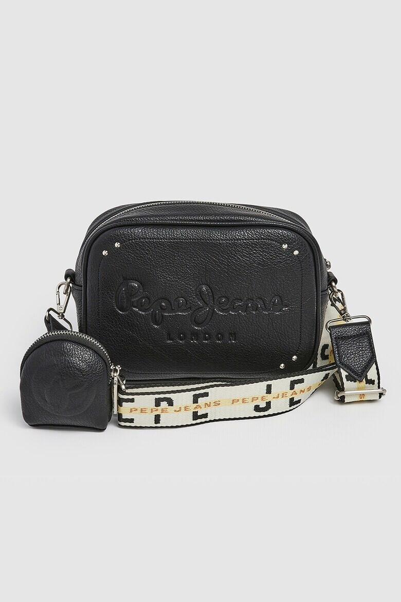 Pepe Jeans London Geanta crossbody de piele ecologica Bassy - Pled.ro