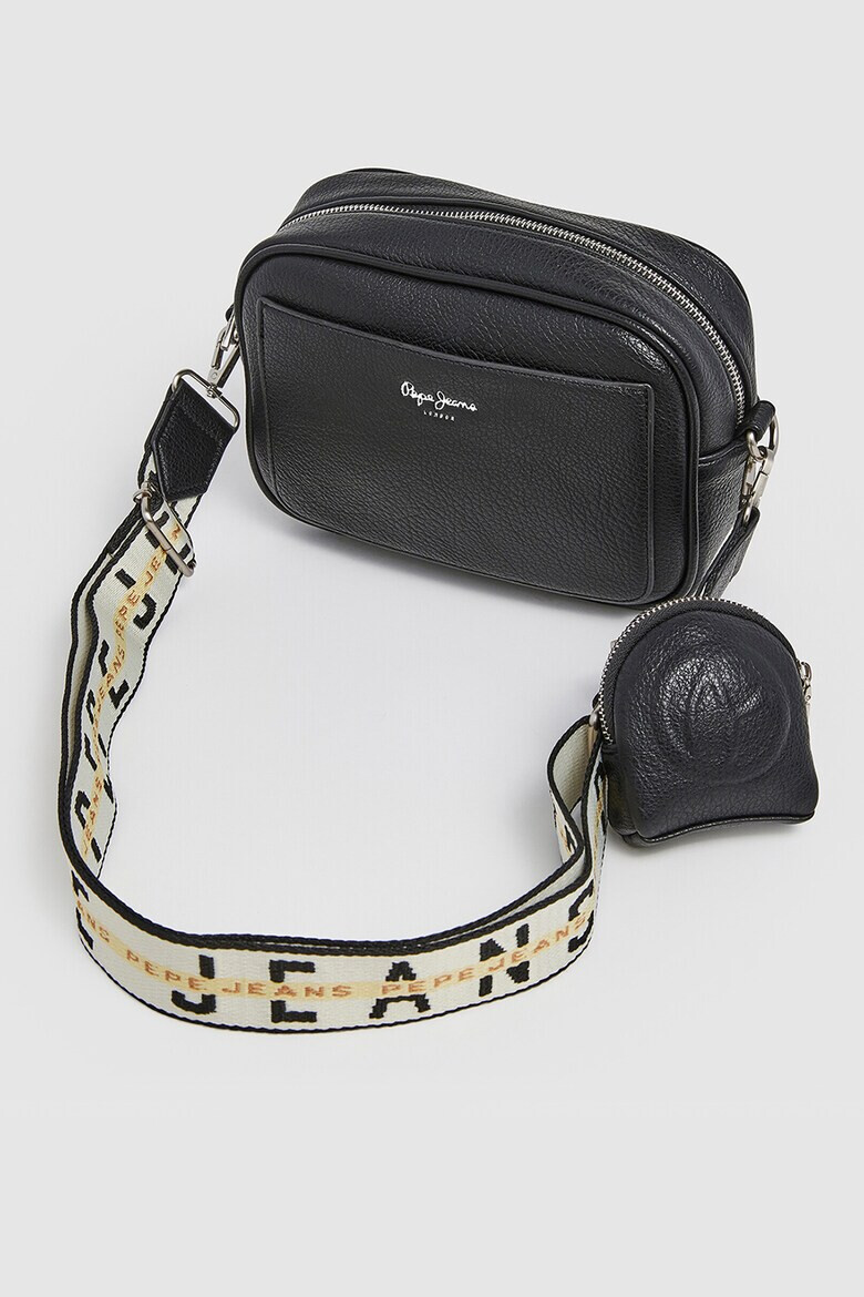 Pepe Jeans London Geanta crossbody de piele ecologica Bassy - Pled.ro